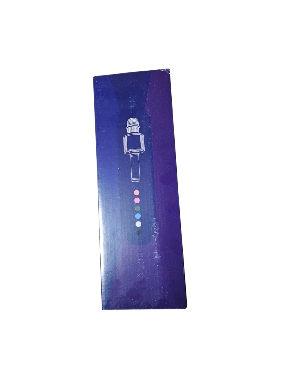 Black Wireless Bluetooth Karaoke Microphone with Built-in Speaker - Picture 6 of 9